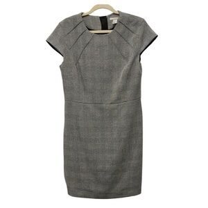 Gray Plaid Dress